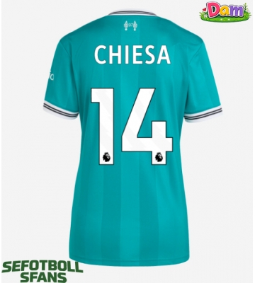 Liverpool Federico Chiesa #14 Tredje Tröja Kvinnor 2025-26 Kortärmad